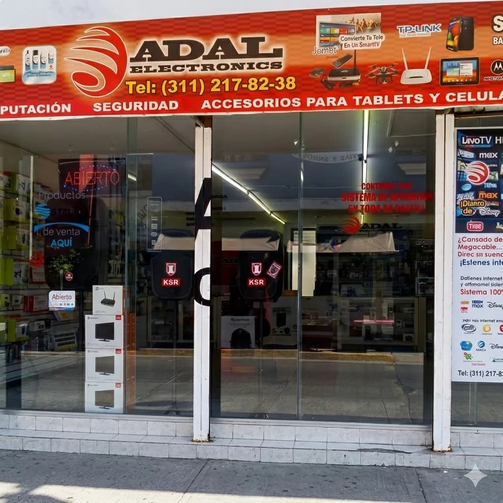 Fachada Adal Electronics Tepic